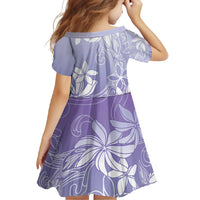 Tiare Tahiti Family Matching Off Shoulder Maxi Dress and Hawaiian Shirt Purple Polynesia Motifs - Polynesian Pride