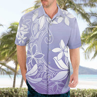 Tiare Tahiti Hawaiian Shirt Purple Polynesia Motifs LT05 - Polynesian Pride
