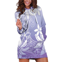 Tiare Tahiti Hoodie Dress Purple Polynesia Motifs LT05 Purple - Polynesian Pride