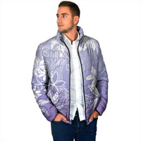 Tiare Tahiti Padded Jacket Purple Polynesia Motifs LT05 - Polynesian Pride