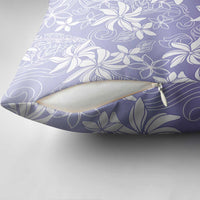 Tiare Tahiti Pillow Cover Purple Polynesia Motifs - Polynesian Pride