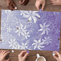 Tiare Tahiti Puzzle Purple Polynesia Motifs LT05 - Polynesian Pride