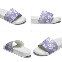 Tiare Tahiti Slide Sandals Purple Polynesia Motifs LT05 - Polynesian Pride