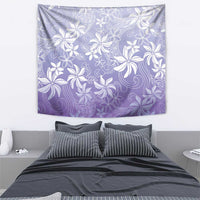 Tiare Tahiti Tapestry Purple Polynesia Motifs - Polynesian Pride