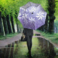 Tiare Tahiti Umbrella Purple Polynesia Motifs - Polynesian Pride