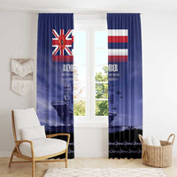 Hawaii Pearl Harbor Remembrance Day Window Curtain Flag Style LT05 - Polynesian Pride