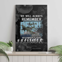 Pearl Harbor Remembrance Day Canvas Wall Art We Will Always Remember LT05 - Polynesian Pride