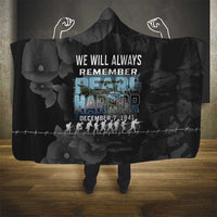 Pearl Harbor Remembrance Day Hooded Blanket We Will Always Remember LT05 - Polynesian Pride