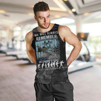 Personalized Pearl Harbor Remembrance Day Men Tank Top We Will Always Remember LT05 Black - Polynesian Pride