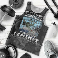 Personalized Pearl Harbor Remembrance Day Men Tank Top We Will Always Remember LT05 - Polynesian Pride