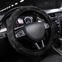 Pearl Harbor Remembrance Day Steering Wheel Cover We Will Always Remember LT05 Universal Fit Black - Polynesian Pride