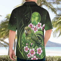 New Zealand Aotearoa Kakapo Hawaiian Shirt Maori Pattern With Manuka Galaxy Style LT05 - Polynesian Pride