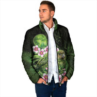 New Zealand Aotearoa Kakapo Padded Jacket Maori Pattern With Manuka Galaxy Style - Polynesian Pride