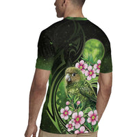 New Zealand Aotearoa Kakapo Rugby Jersey Maori Pattern With Manuka Galaxy Style LT05 - Polynesian Pride