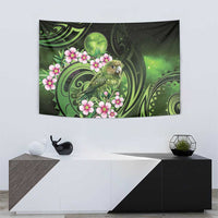 New Zealand Aotearoa Kakapo Tapestry Maori Pattern With Manuka Galaxy Style - Polynesian Pride