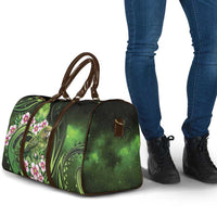 New Zealand Aotearoa Kakapo Travel Bag Maori Pattern With Manuka Galaxy Style - Polynesian Pride