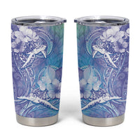 Couple Blue Sea Turtle Heart Love Tumbler Cup LT05 Blue - Polynesian Pride
