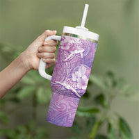 Couple Sea Turtle Love Give Us A Fairytale Tumbler With Handle LT05 - Polynesian Pride
