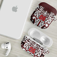 Custom Aotearoa Ngapuhi AirPods Case Maori Tribal Pattern Mix Poutama LT05 - Polynesian Pride