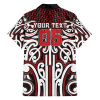 Custom Aotearoa Ngapuhi Hawaiian Shirt Maori Tribal Pattern Mix Poutama LT05 - Polynesian Pride