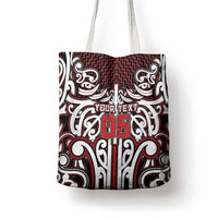 Custom Aotearoa Ngapuhi Tote Bag Maori Tribal Pattern Mix Poutama LT05 - Polynesian Pride