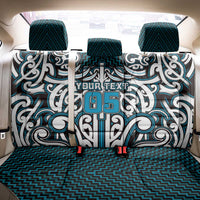 Custom Aotearoa Ngati Porou Back Car Seat Cover Maori Tribal Pattern Mix Poutama LT05 - Polynesian Pride