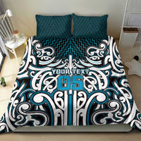 Custom Aotearoa Ngati Porou Bedding Set Maori Tribal Pattern Mix Poutama LT05 - Polynesian Pride