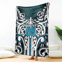 Custom Aotearoa Ngati Porou Blanket Maori Tribal Pattern Mix Poutama LT05 - Polynesian Pride