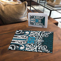 Custom Aotearoa Ngati Porou Puzzle Maori Tribal Pattern Mix Poutama LT05 - Polynesian Pride