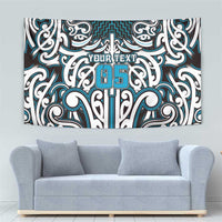Custom Aotearoa Ngati Porou Tapestry Maori Tribal Pattern Mix Poutama LT05 - Polynesian Pride