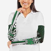 Custom Aotearoa Ngai Tahu Arm Sleeves Maori Tribal Pattern Mix Poutama LT05 - Polynesian Pride