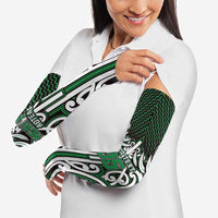 Custom Aotearoa Ngai Tahu Arm Sleeves Maori Tribal Pattern Mix Poutama LT05 - Polynesian Pride