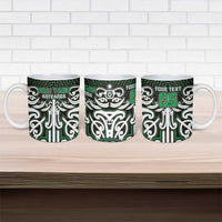 Custom Aotearoa Ngai Tahu Ceramic Mug Maori Tribal Pattern Mix Poutama LT05 - Polynesian Pride