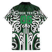 Custom Aotearoa Ngai Tahu Family Matching Mermaid Dress and Hawaiian Shirt Maori Tribal Pattern Mix Poutama
