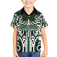 Custom Aotearoa Ngai Tahu Hawaiian Shirt Maori Tribal Pattern Mix Poutama LT05 - Polynesian Pride