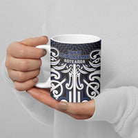 Custom Aotearoa Ngati Tuwharetoa Ceramic Mug Maori Tribal Pattern Mix Poutama LT05 - Polynesian Pride