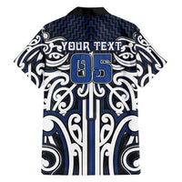 Custom Aotearoa Ngati Tuwharetoa Family Matching Summer Maxi Dress and Hawaiian Shirt Maori Tribal Pattern Mix Poutama