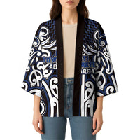 Custom Aotearoa Ngati Tuwharetoa Kimono Maori Tribal Pattern Mix Poutama LT05 - Polynesian Pride
