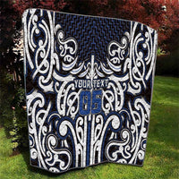 Custom Aotearoa Ngati Tuwharetoa Quilt Maori Tribal Pattern Mix Poutama LT05 - Polynesian Pride
