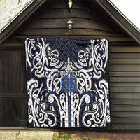 Custom Aotearoa Ngati Tuwharetoa Quilt Maori Tribal Pattern Mix Poutama LT05 - Polynesian Pride