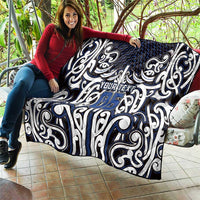 Custom Aotearoa Ngati Tuwharetoa Quilt Maori Tribal Pattern Mix Poutama LT05 - Polynesian Pride