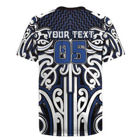 Custom Aotearoa Ngati Tuwharetoa Rugby Jersey Maori Tribal Pattern Mix Poutama LT05 - Polynesian Pride