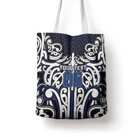 Custom Aotearoa Ngati Tuwharetoa Tote Bag Maori Tribal Pattern Mix Poutama LT05 - Polynesian Pride