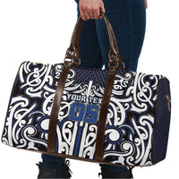 Custom Aotearoa Ngati Tuwharetoa Travel Bag Maori Tribal Pattern Mix Poutama LT05 - Polynesian Pride