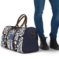 Custom Aotearoa Ngati Tuwharetoa Travel Bag Maori Tribal Pattern Mix Poutama LT05 - Polynesian Pride