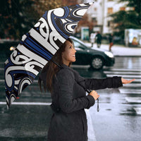 Custom Aotearoa Ngati Tuwharetoa Umbrella Maori Tribal Pattern Mix Poutama LT05 - Polynesian Pride
