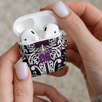 Custom Aotearoa Rangitane AirPods Case Maori Tribal Pattern Mix Poutama LT05 - Polynesian Pride