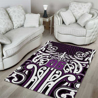Custom Aotearoa Rangitane Area Rug Maori Tribal Pattern Mix Poutama LT05 - Polynesian Pride