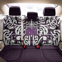 Custom Aotearoa Rangitane Back Car Seat Cover Maori Tribal Pattern Mix Poutama LT05 - Polynesian Pride