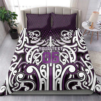 Custom Aotearoa Rangitane Bedding Set Maori Tribal Pattern Mix Poutama LT05 - Polynesian Pride